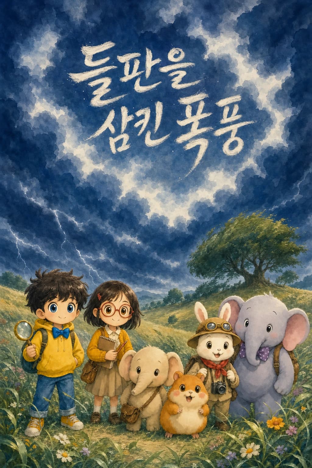 들판을 삼킨 폭풍 표지