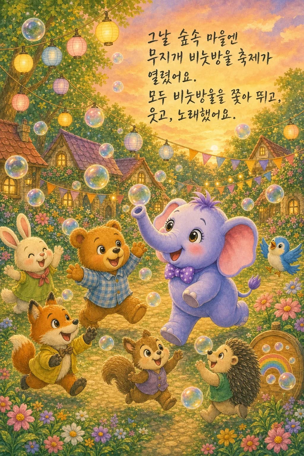 등불과 비눗방울의 축제