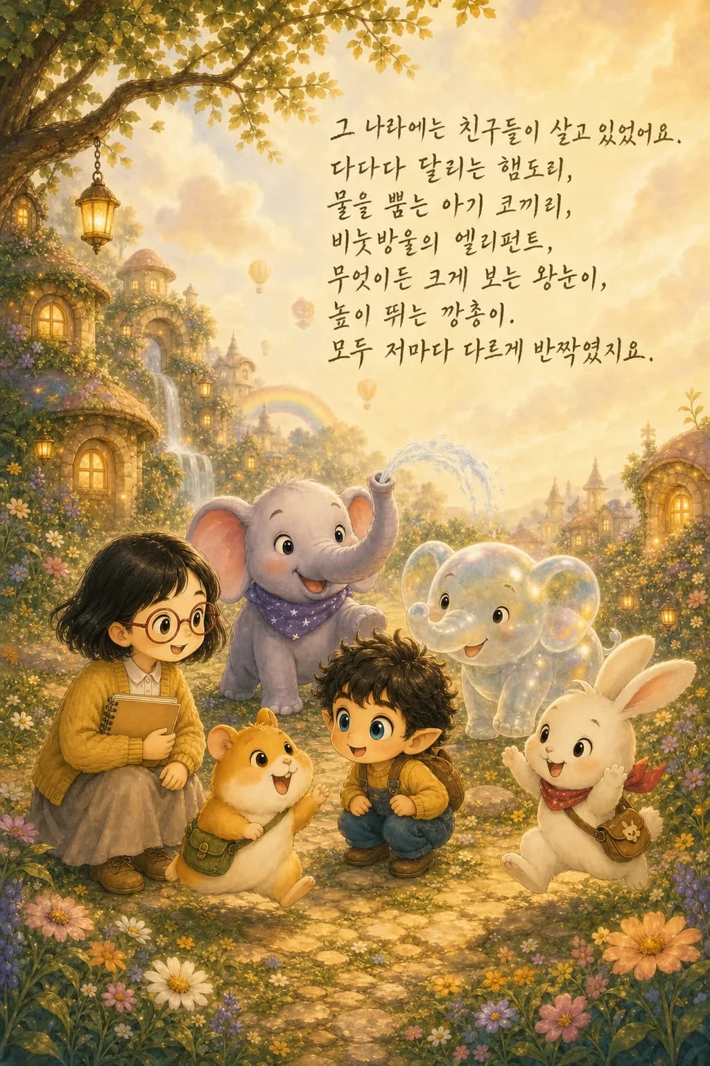 다섯 친구의 환영