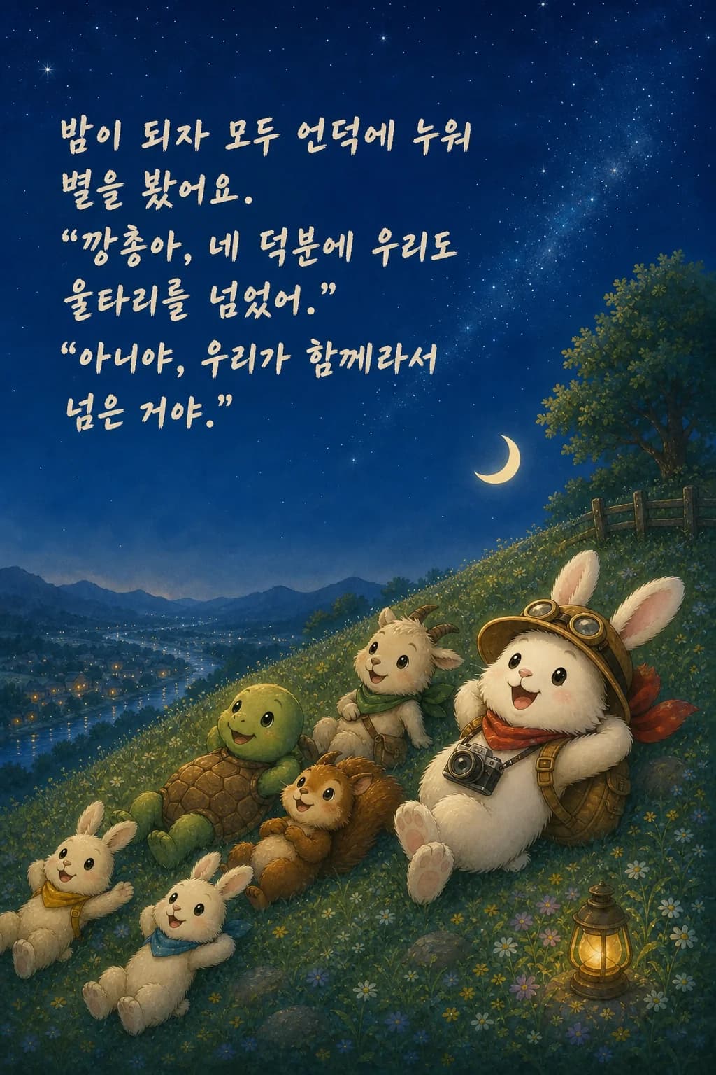 별이 쏟아지는 언덕의 친구들