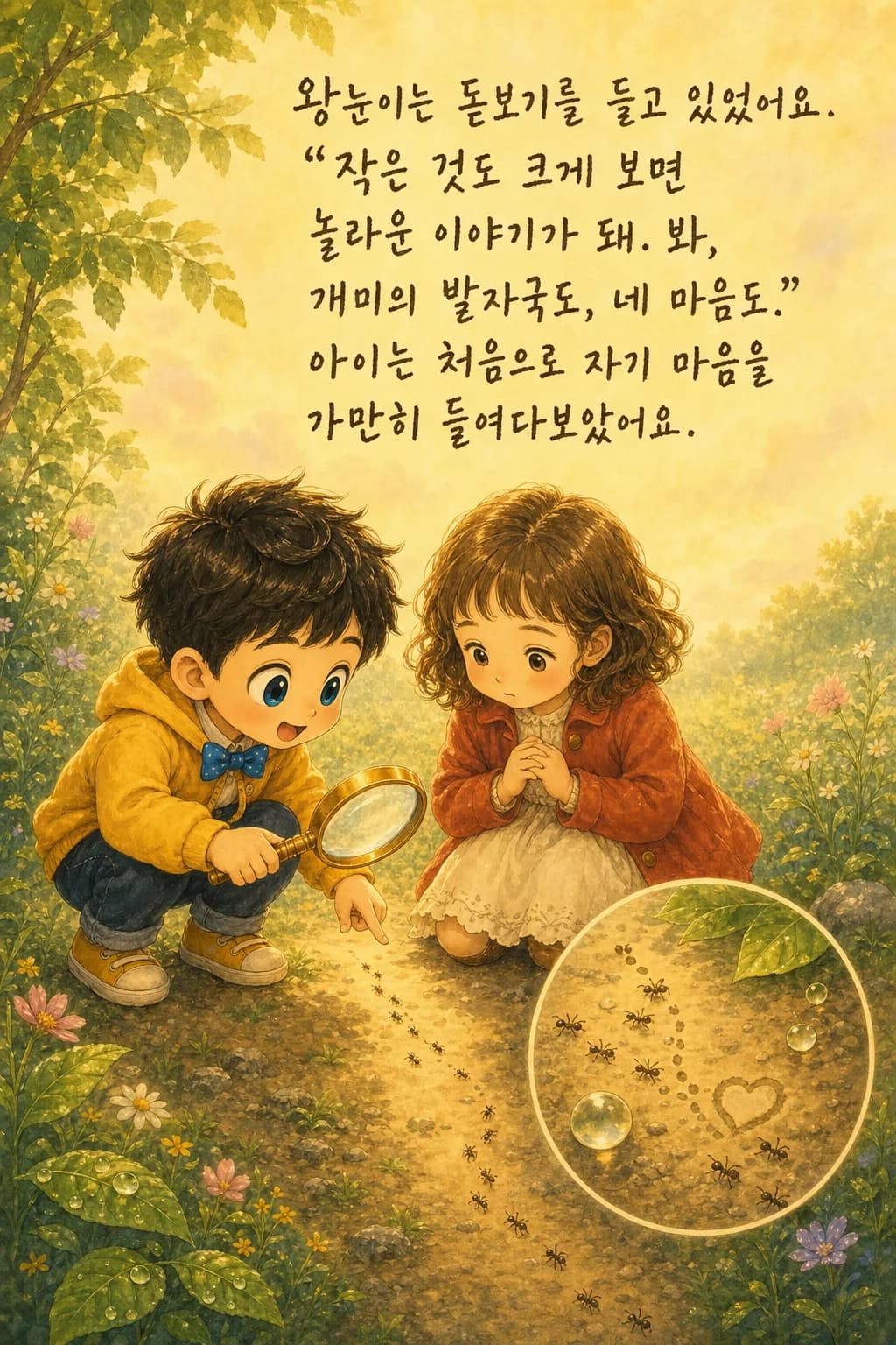 왕눈이의 돋보기로 함께 들여다보는 아이