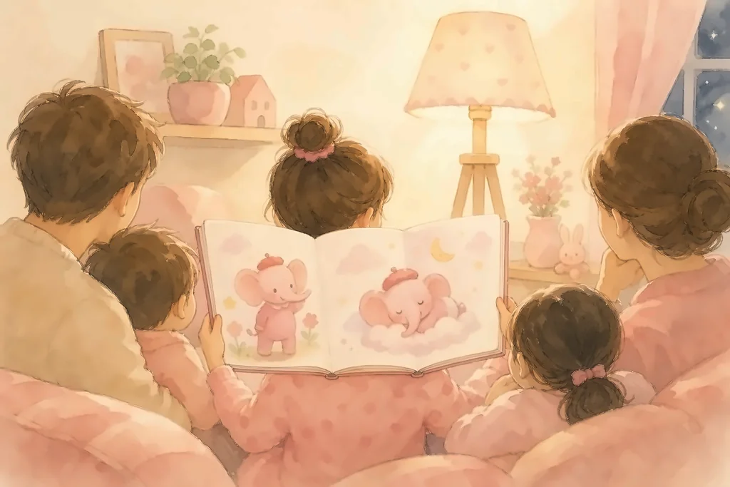 완성한 책을 가족에게 읽어 주는 밤, 끝이 아니라 무대