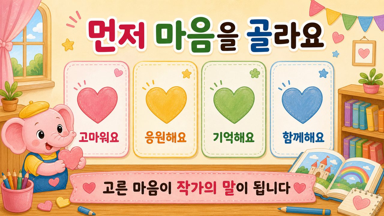 작가의 말과 프로필 만들기, 슬라이드 5/21